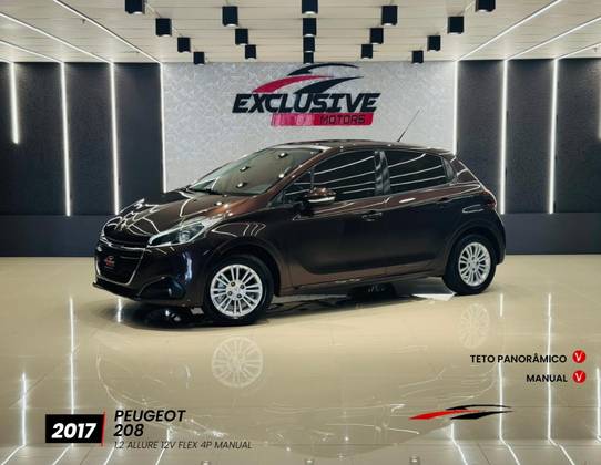 PEUGEOT 208 1.2 ALLURE 12V FLEX 4P MANUAL PEUGEOT 208 1.2 ALLURE 12V FLEX 4P MANUAL